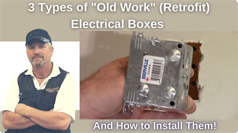 1900 electrical box installation instructions|old work box wiring.